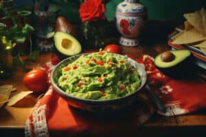 guacamole on a bowl: keto friendly fats