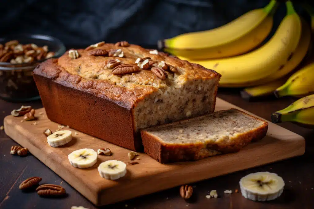 Almond Flour Banana Bread (Keto-friendly)
