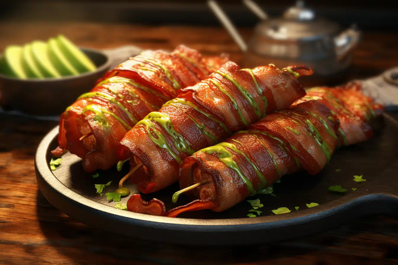 Bacon-Wrapped Avocado Fries