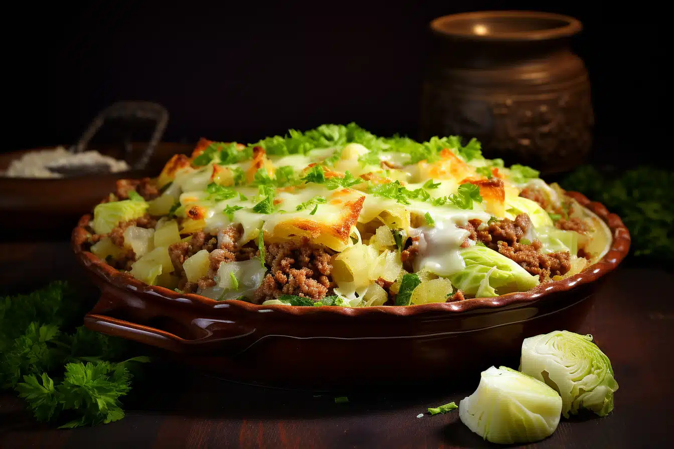 Beef and Cabbage Casserole
