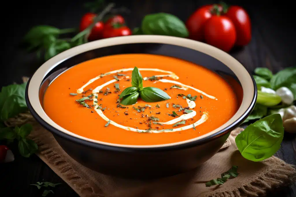 Creamy Tomato Basil Soup