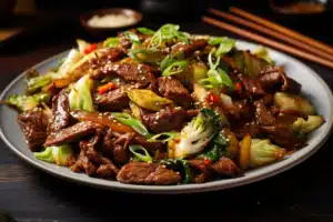 Keto Beef and Cabbage Stir-Fry