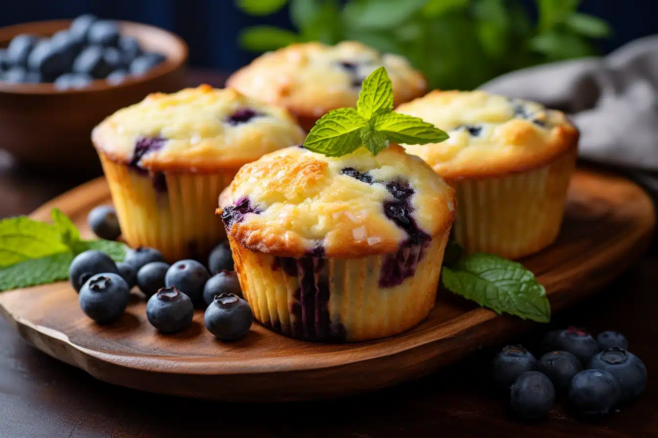 Keto Blueberry Muffins