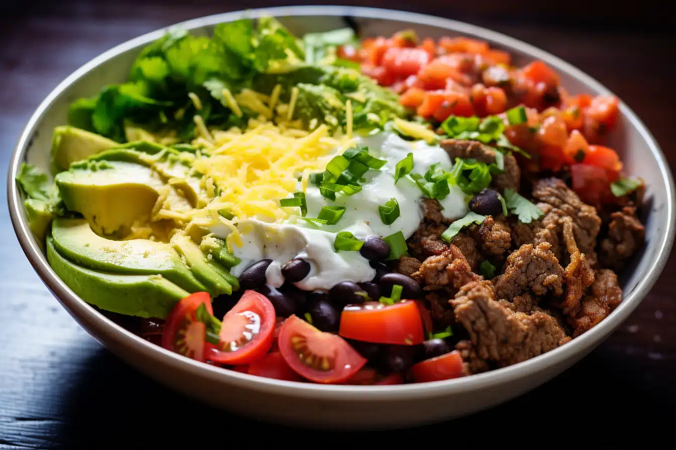 Keto Breakfast Burrito Bowl