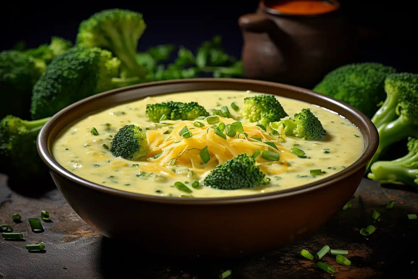 Keto Broccoli and Cheddar Soup