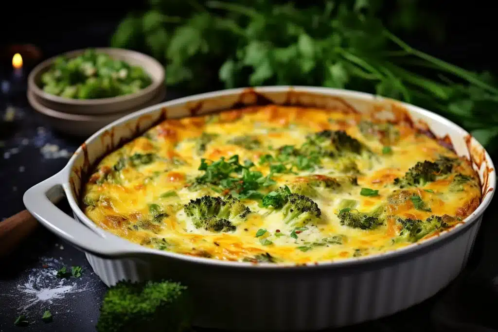 Keto Broccoli and Cheese Casserole