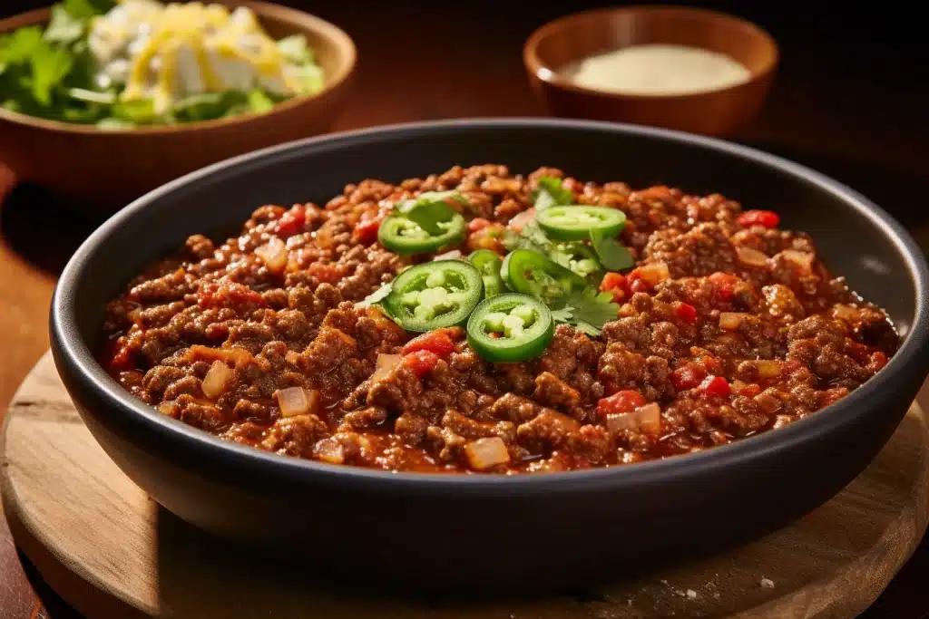 Keto Chili with Ground Beef