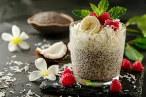 Keto Coconut Chia Pudding