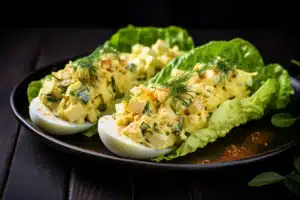 Keto Egg Salad Lettuce Wraps