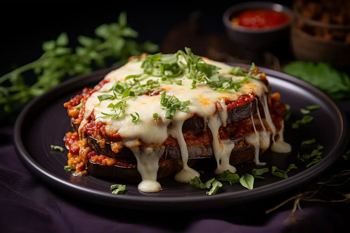 Keto Eggplant Parmesan