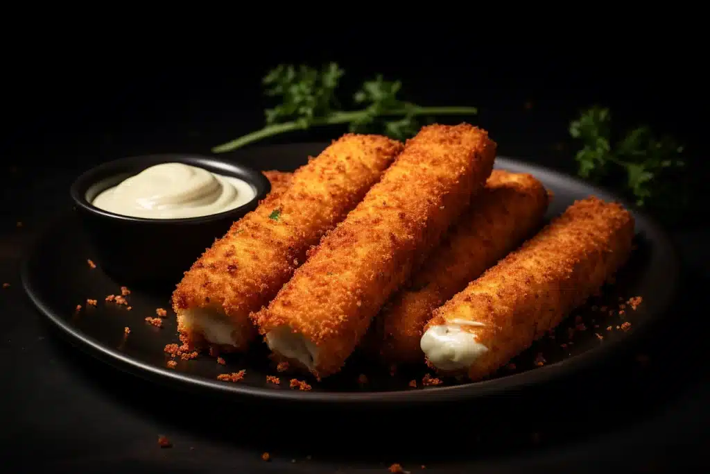 Keto Mozzarella Sticks