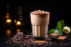 Keto Peanut Butter and Chocolate Smoothie
