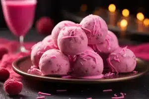 Keto Raspberry Cheesecake Fat Bombs