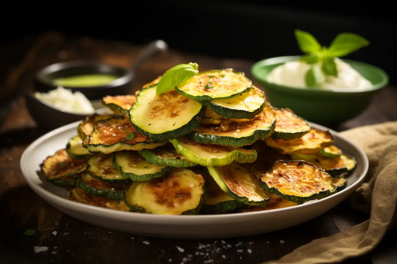 Keto Zucchini Chips