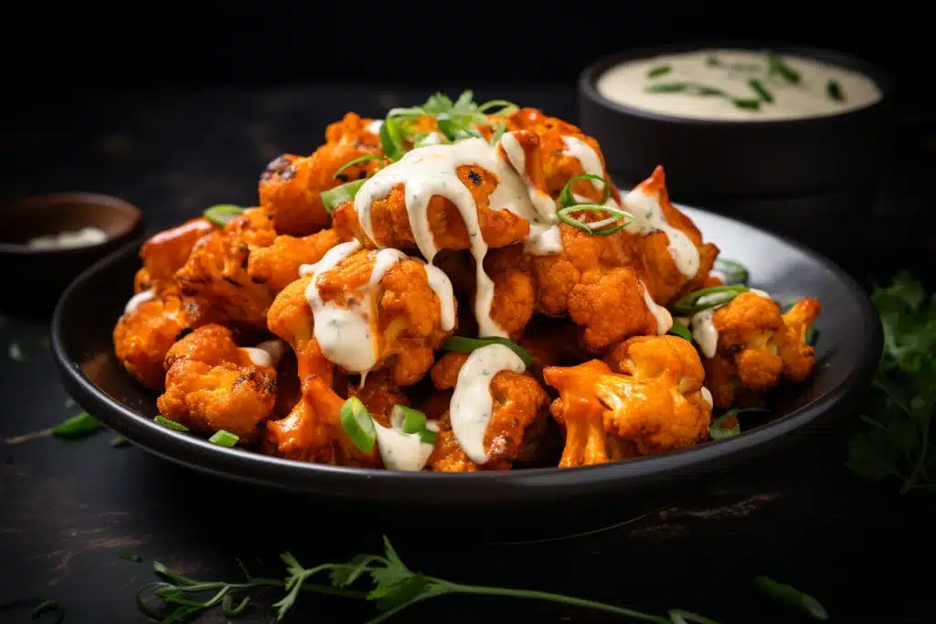 Spicy Keto Buffalo Cauliflower Bites