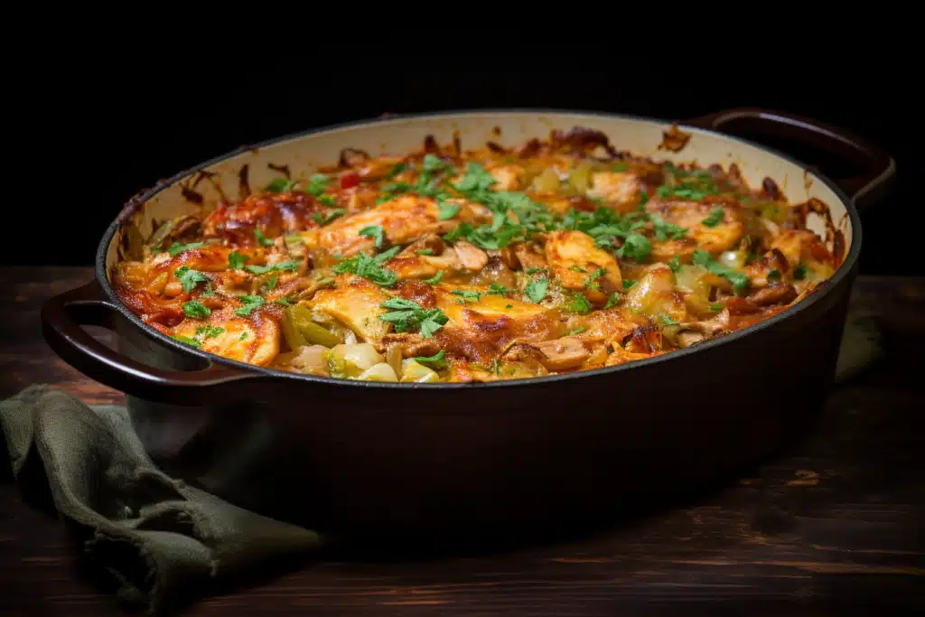 Turkey and Cabbage Casserole