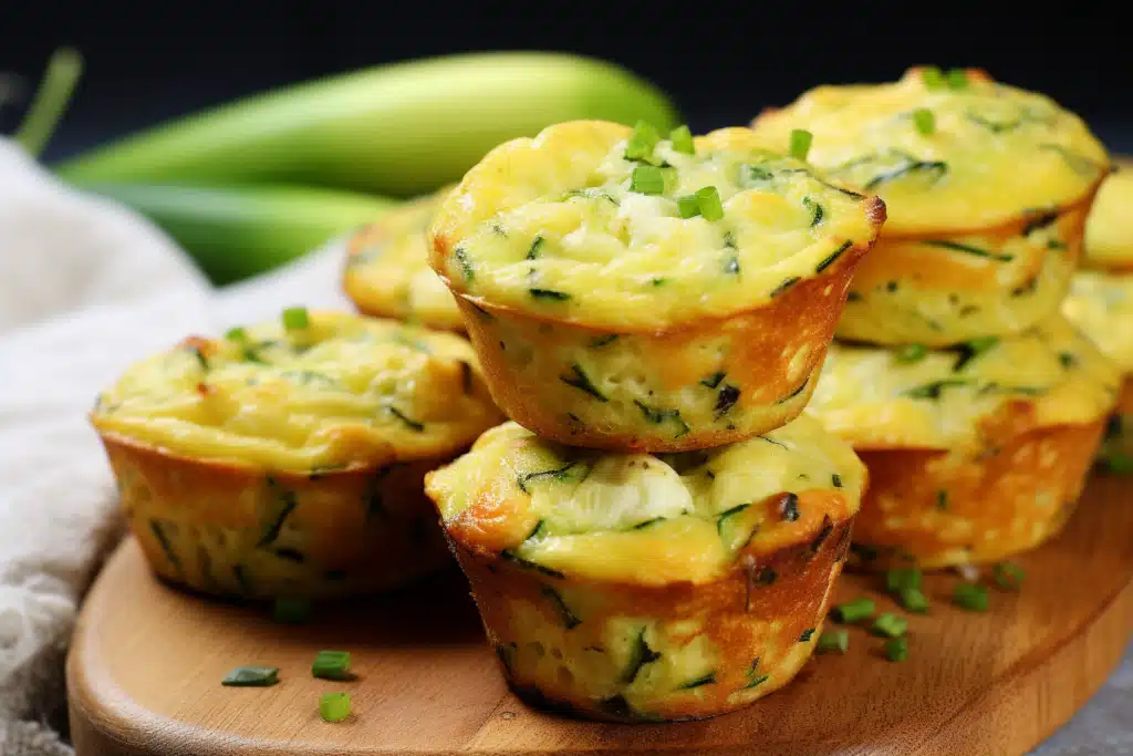 Zucchini and Parmesan Egg Muffins