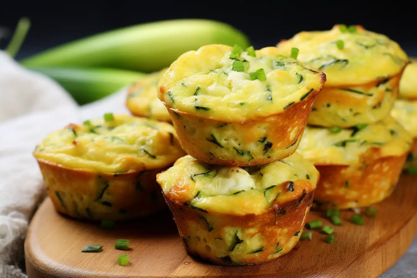 Zucchini and Parmesan Egg Muffins