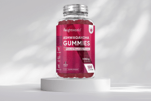 Ashwagandha Gummies Natural Raspberry by Weightworld