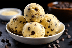 Chocolate Chip Cookie Dough Fat Bombs