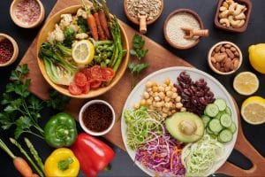 a picture of lazy keto foods