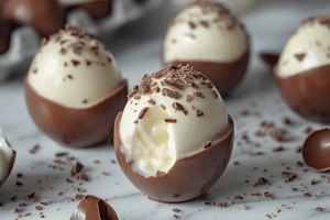 Keto Easter Creme Eggs for the Easter Sunday