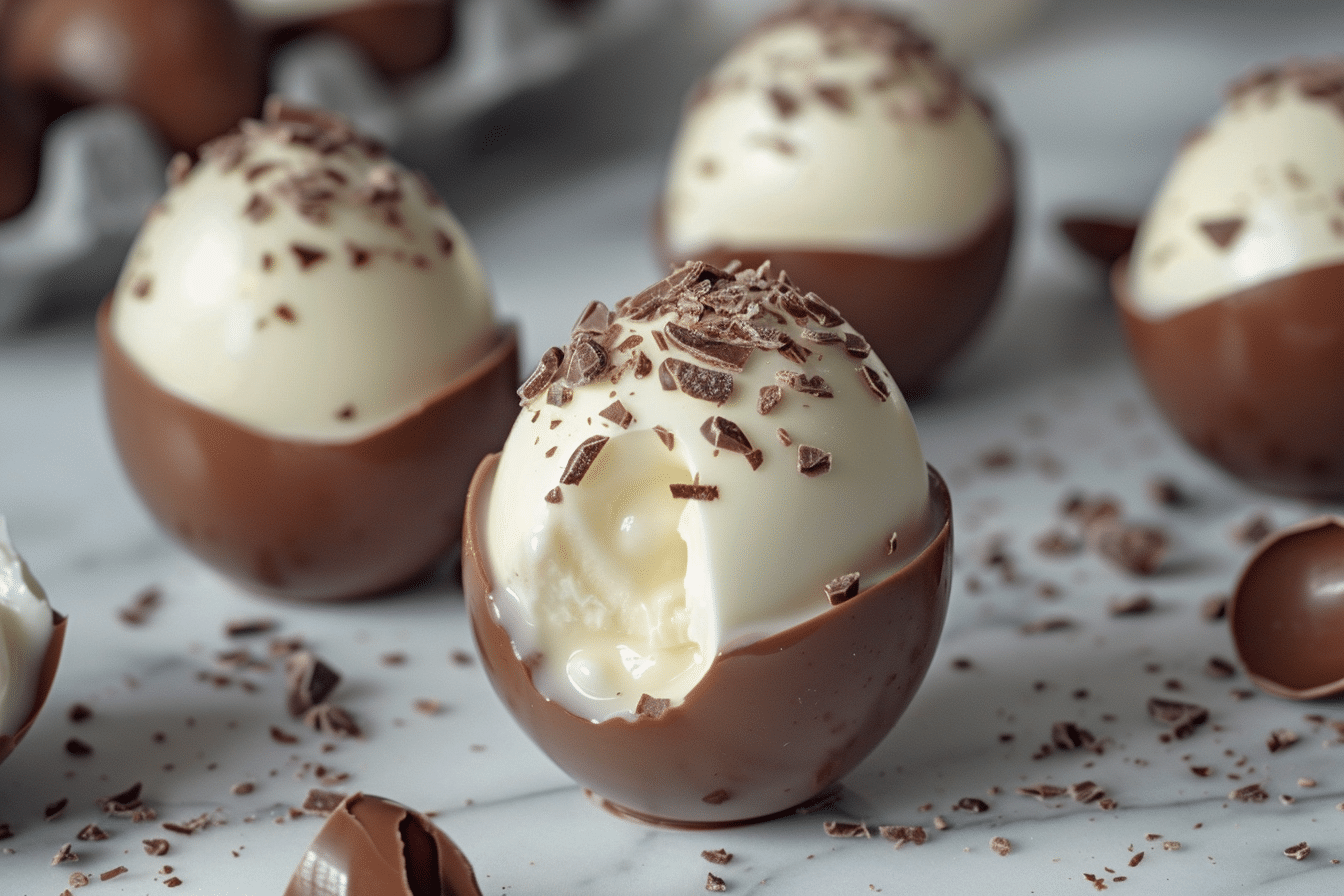 Keto Easter Creme Eggs for the Easter Sunday