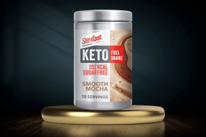 Keto Fuel Shake Smooth Mocha Flavour : best keto sports drink on a small platform for a product feature