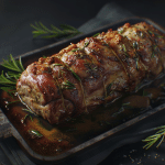 A mouthwatering Keto Herb-Stuffed Pork Loin perfect for the Easter Lunch