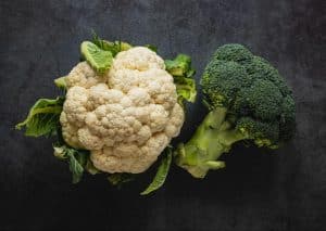 A picture of a fresh brocolli