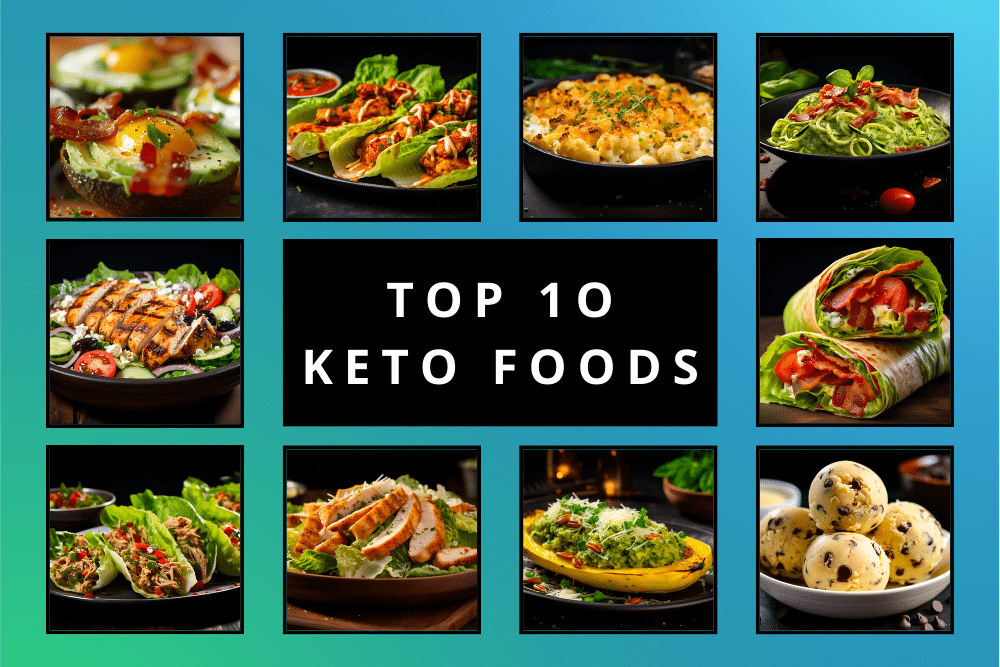 A photo featuring the Top 10 Keto Foods for Optimal Nutrition and Weight Loss | Ketology