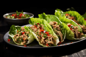 Tuna Salad Lettuce Wraps