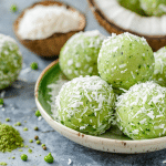 Keto Matcha Coconut Fat Bombs: one of the must try keto recipes for Mother's Day
