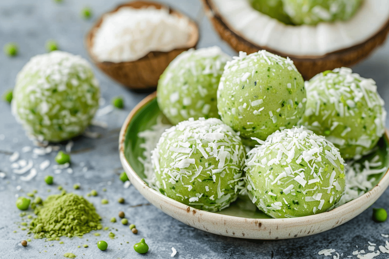Keto Matcha Coconut Fat Bombs: one of the must try keto recipes for Mother's Day
