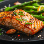 Keto Salmon with Asparagus : one of the must try keto recipes for Mother's Day