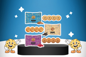 Mix Keto Cookies by London Apron on a platform for best keto snacks