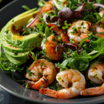 Shrimp and Avocado Salad : one of the must try keto recipes for Mother's Day