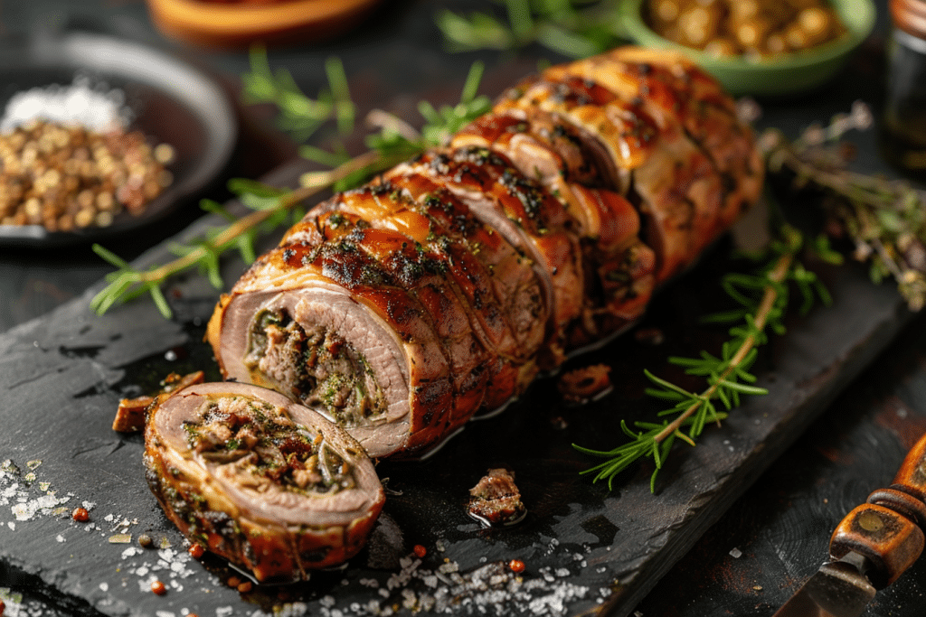 Stuffed Pork Tenderloin : one of the must try keto recipes for Mother's Day