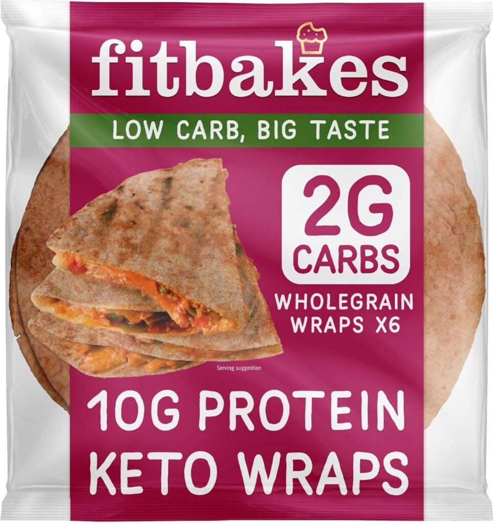 Fitbakes Wholegrain Keto Wraps