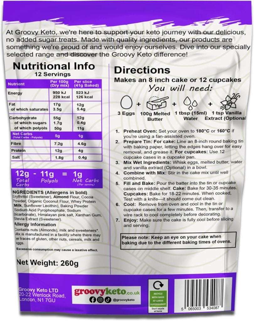 Groovy Keto Chocolate Cake Mix — image 2