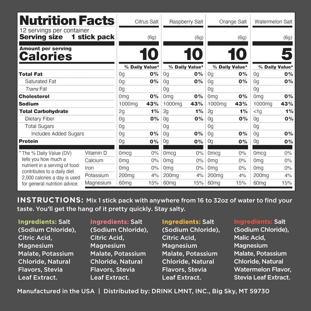 LMNT Electrolyte Drink Mix — image 2