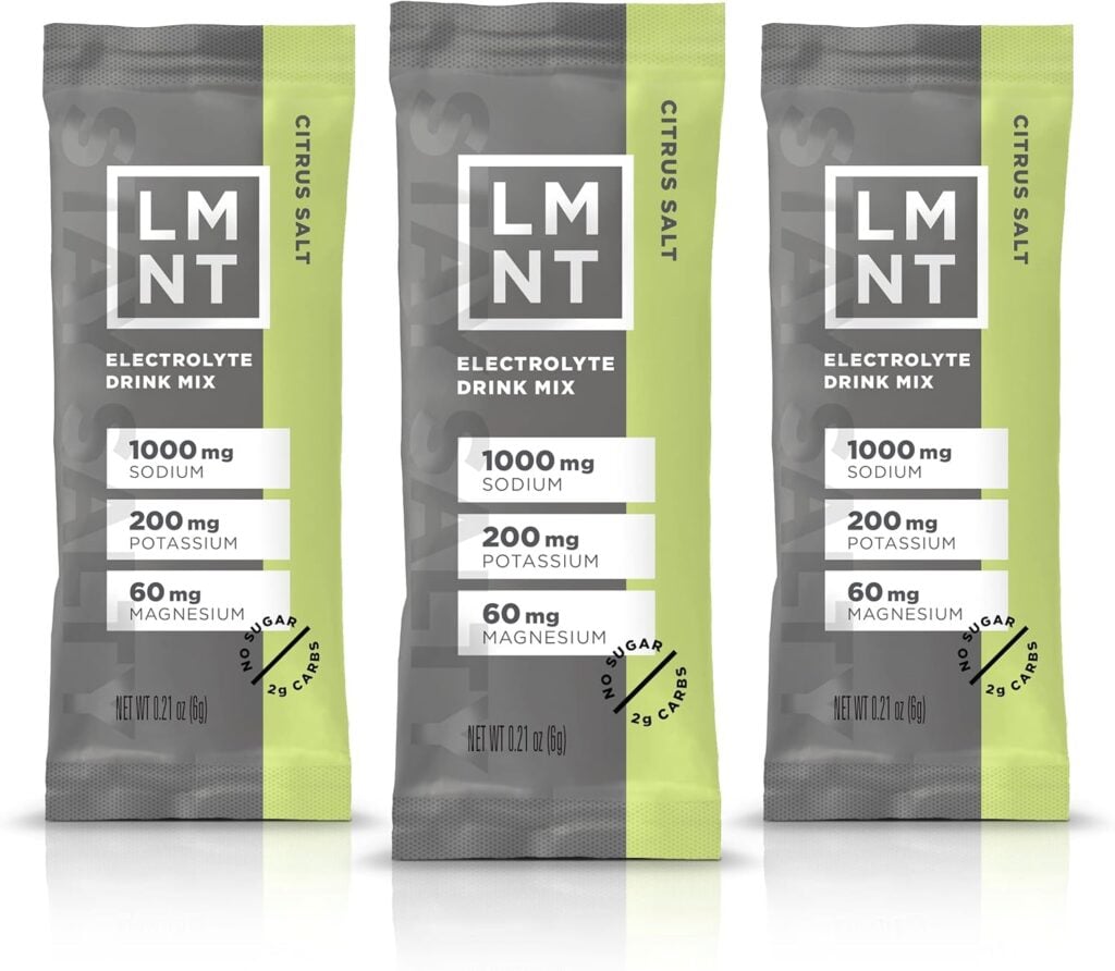 LMNT Electrolyte Powder Stick Packs