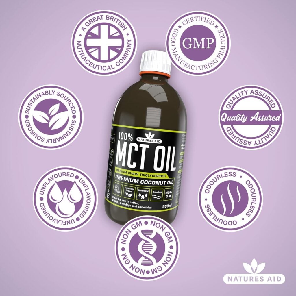Natures Aid 100% MCT Oil — image 4