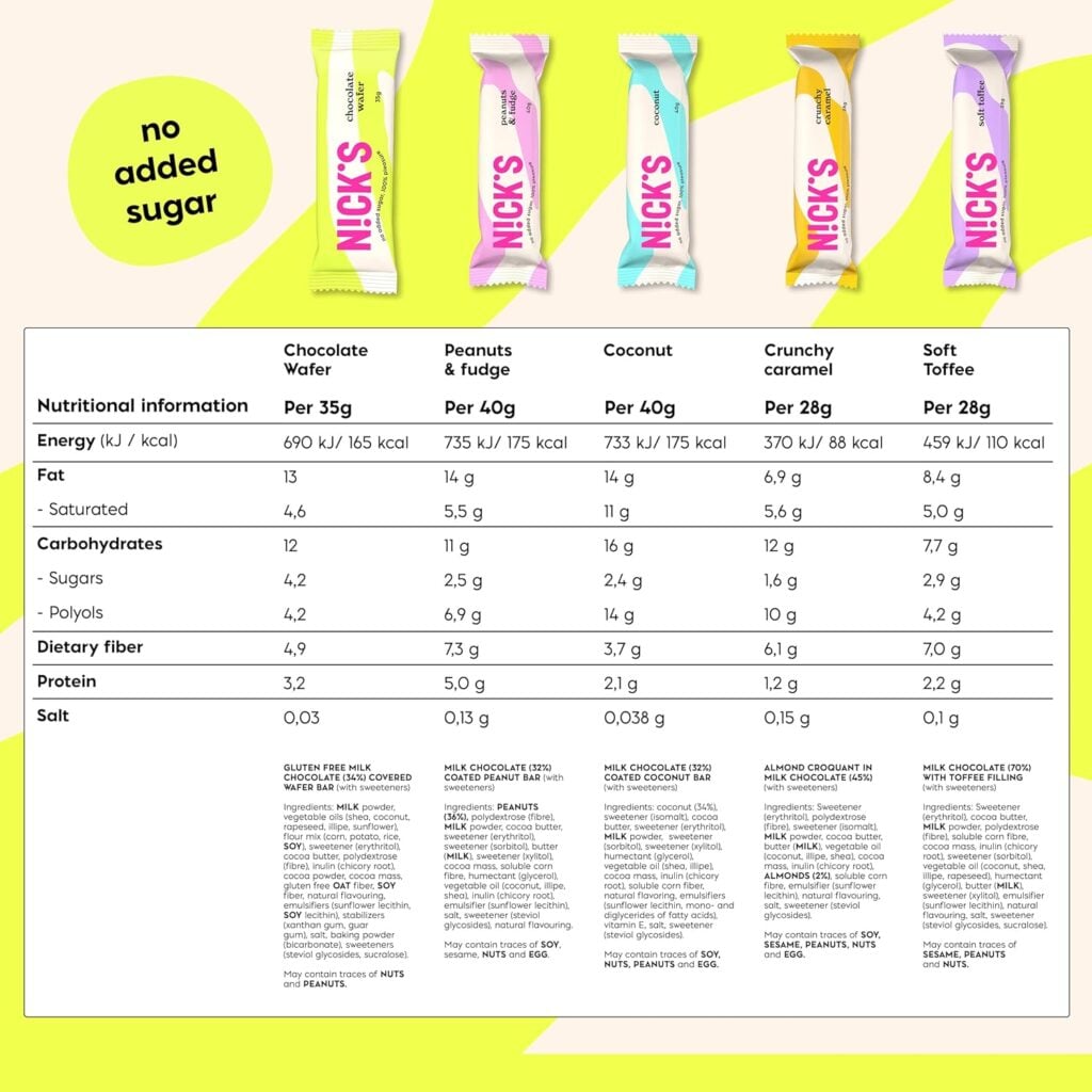 NICKS Favourite Mix Chocolate Bars — image 2